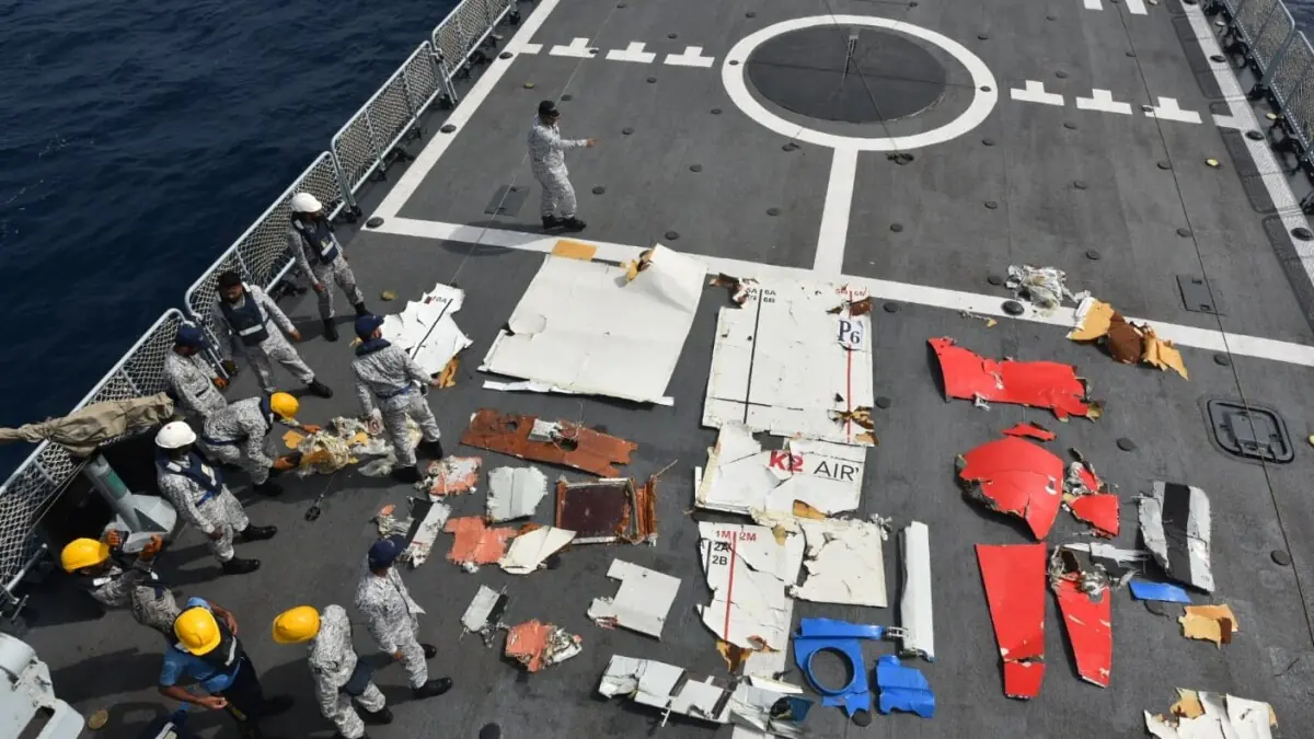 Pakistan Navy locates wreckage of missing K2 Airways cargo plane