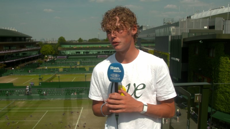 Cruz Hewitt progresses to junior Wimbledon semi-finals after quarter-final victory