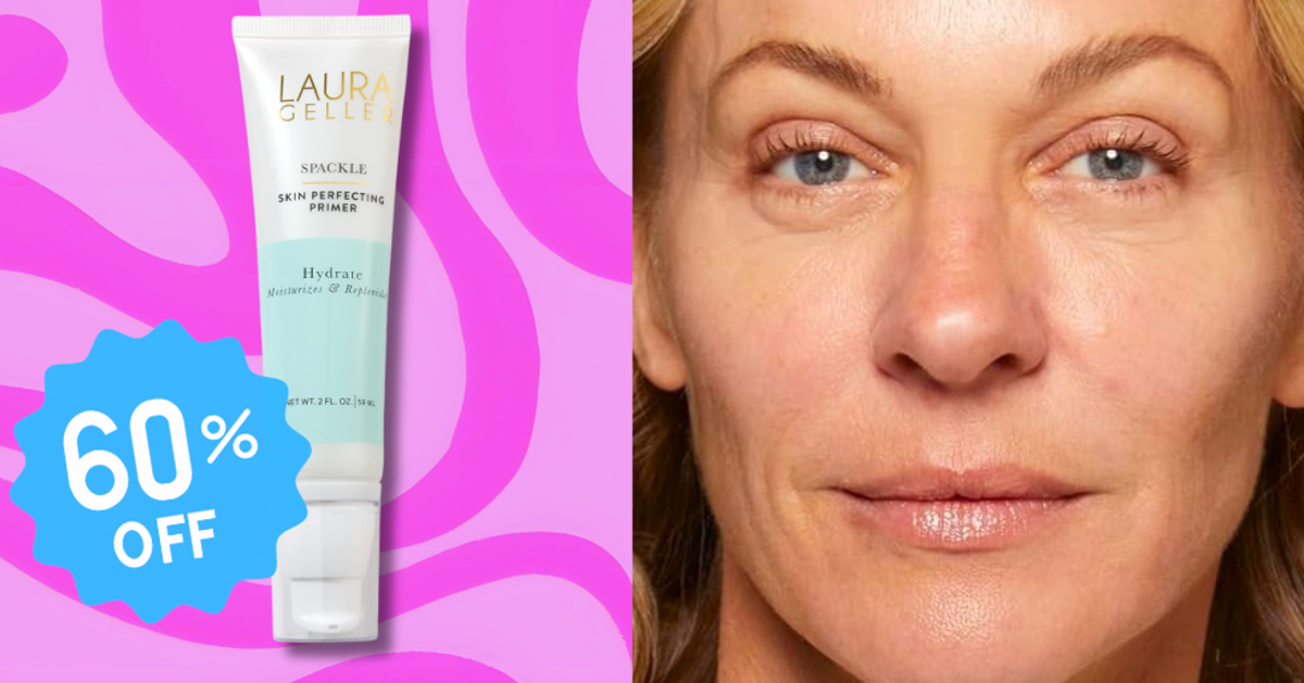 Laura Geller's Spackle Hydrating Primer Offers 60% Off for Mature Skin Care