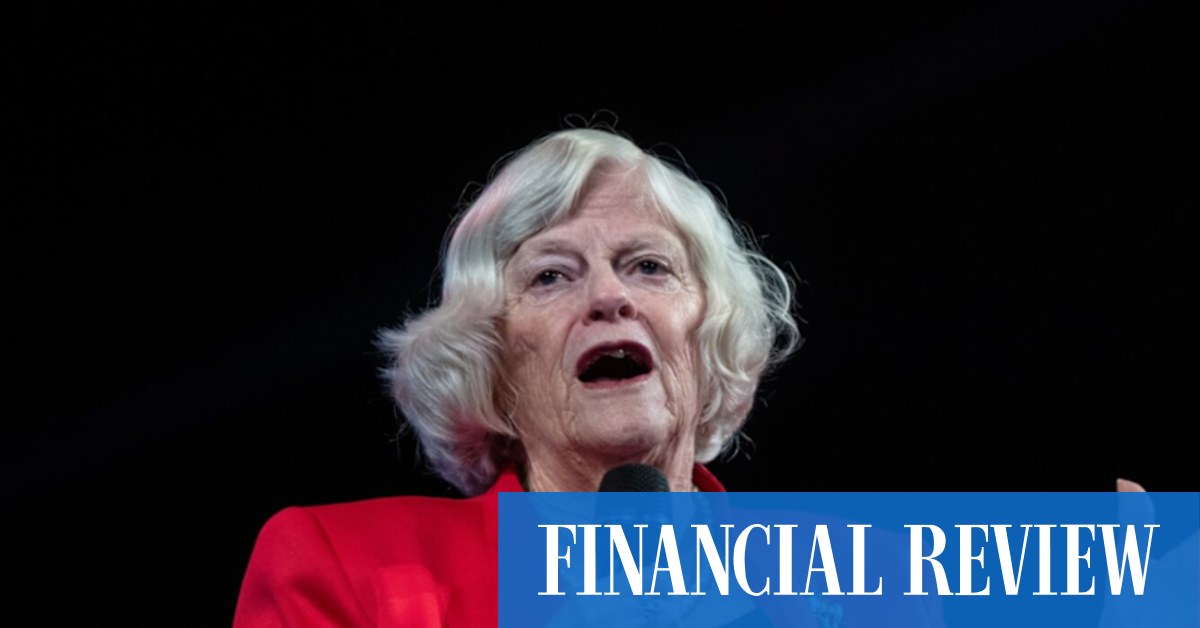 Man arrested over death of former UK politician Ann Widdecombe