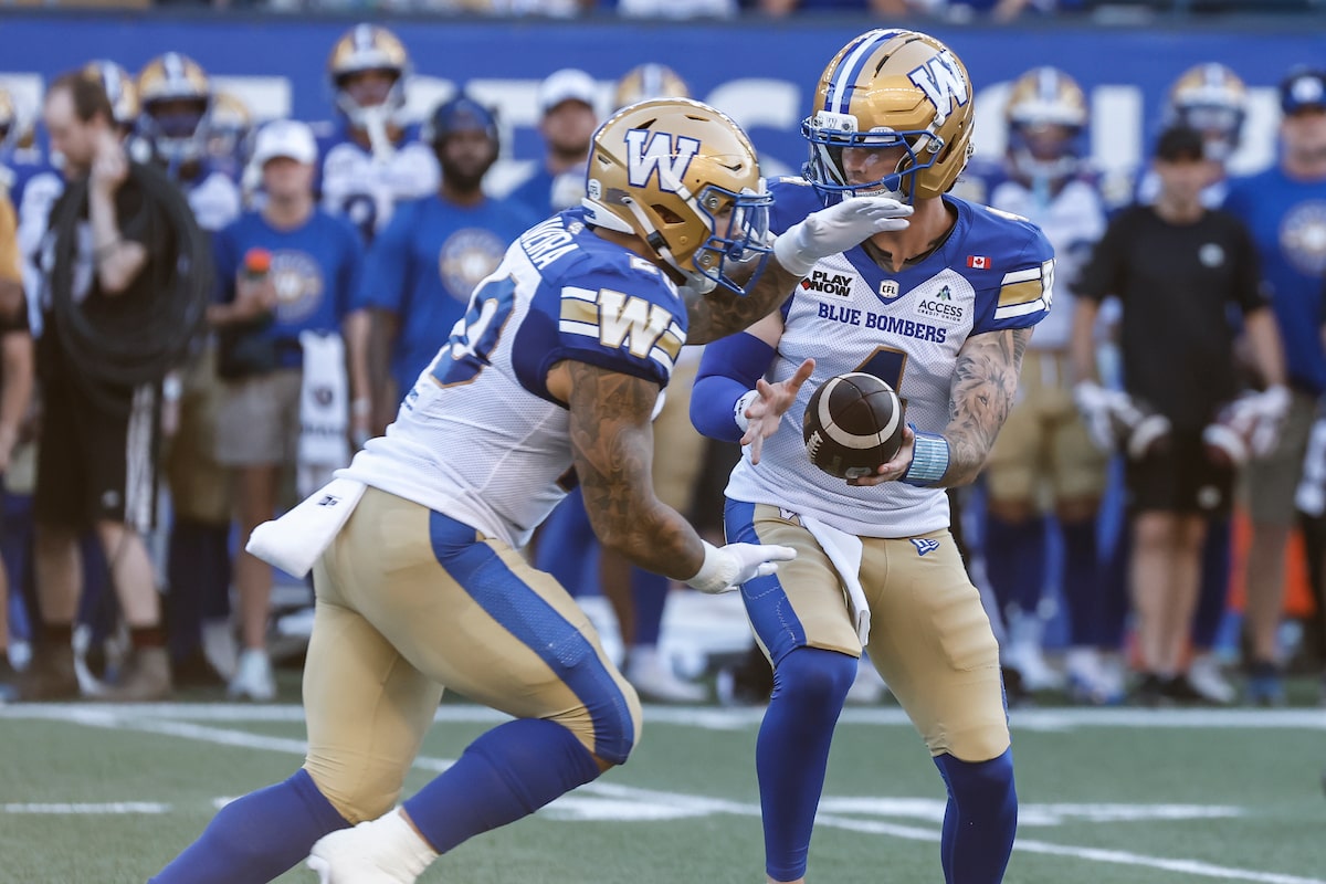 Winnipeg Blue Bombers secure 30-21 victory over Toronto Argonauts in CFL matchup