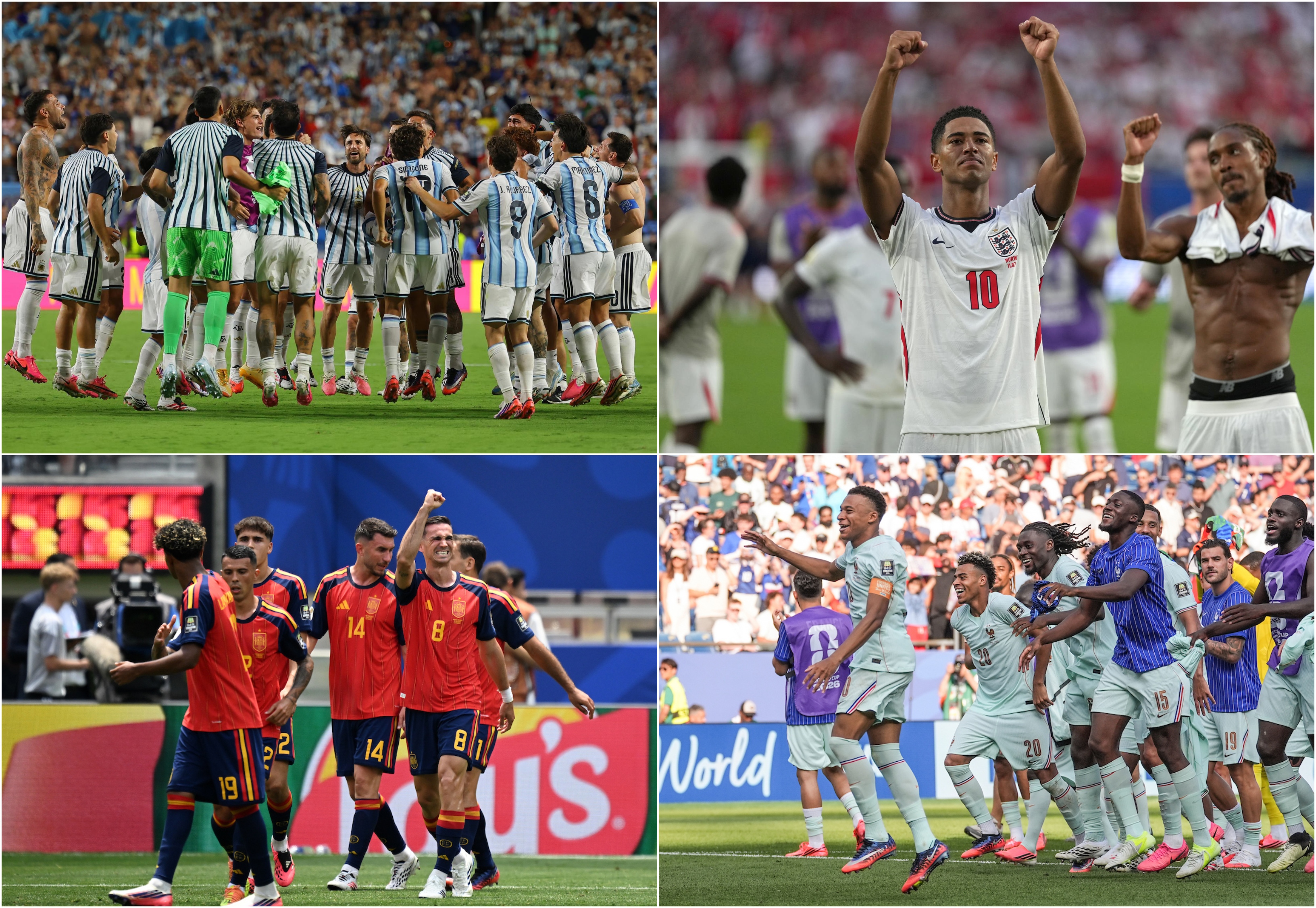 Semifinales del Mundial 2026: Fechas y sedes de los partidos entre Argentina, Inglaterra, Francia y España