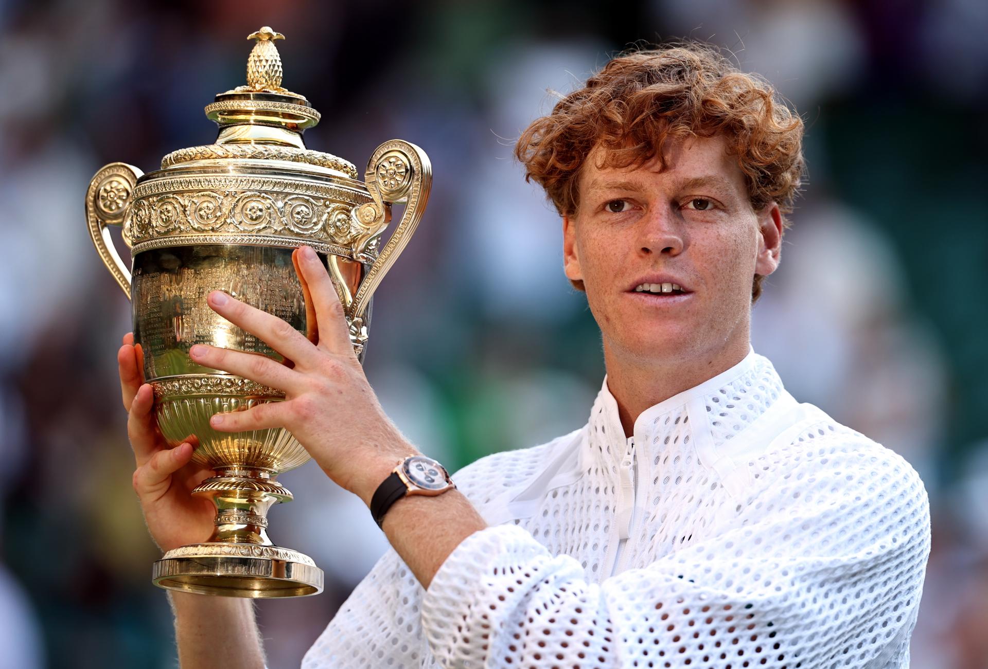 Sinner se consagra campeón de Wimbledon tras vencer a Zverev