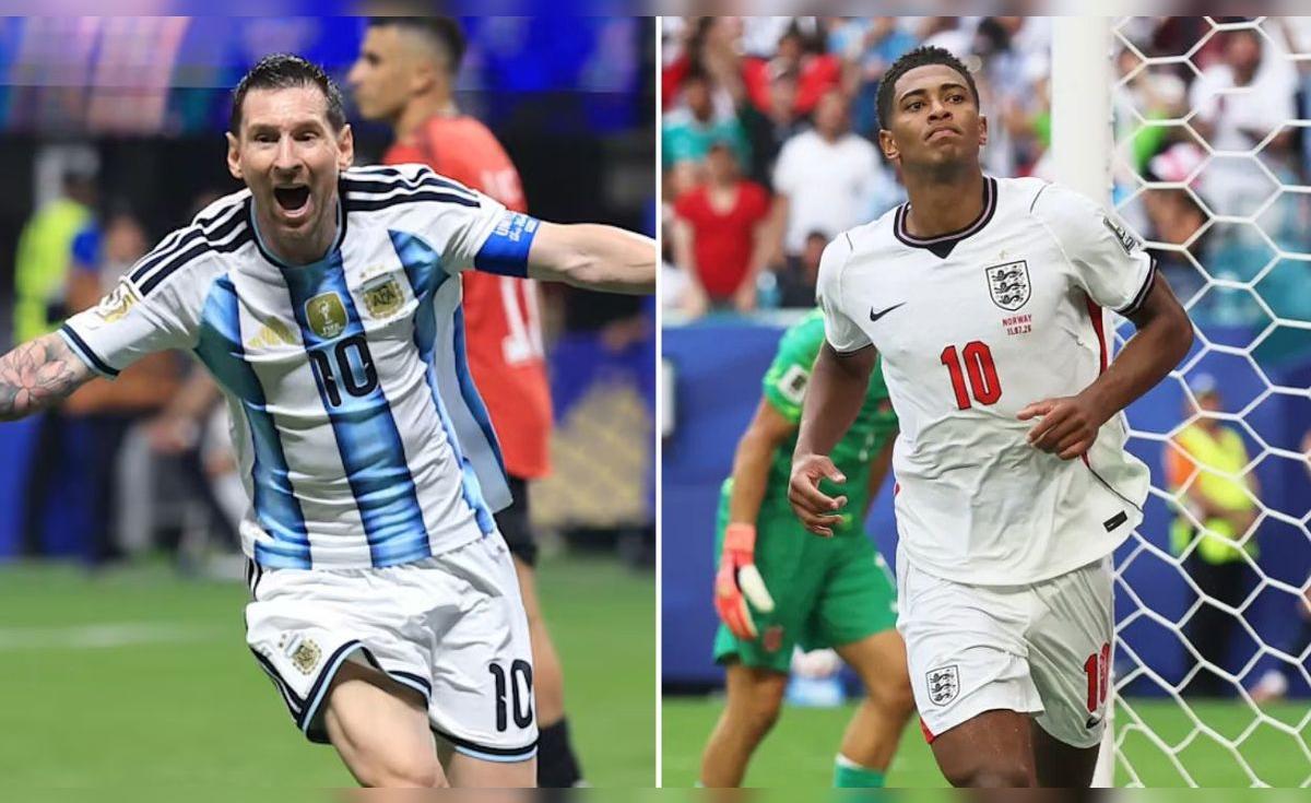 Argentina vs Inglaterra en las semifinales del Mundial 2026