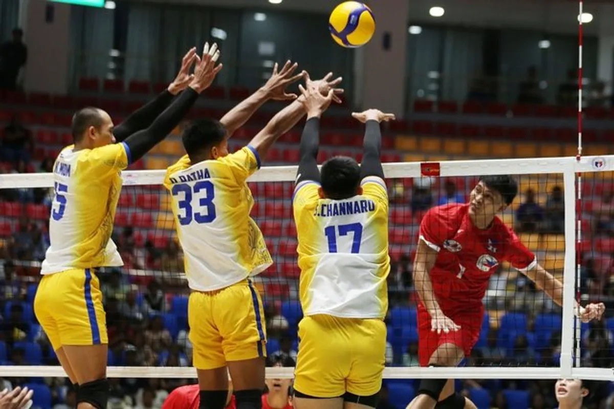 Alas Pilipinas Men Fall to Cambodia in 5 Sets During SEA V Cup
