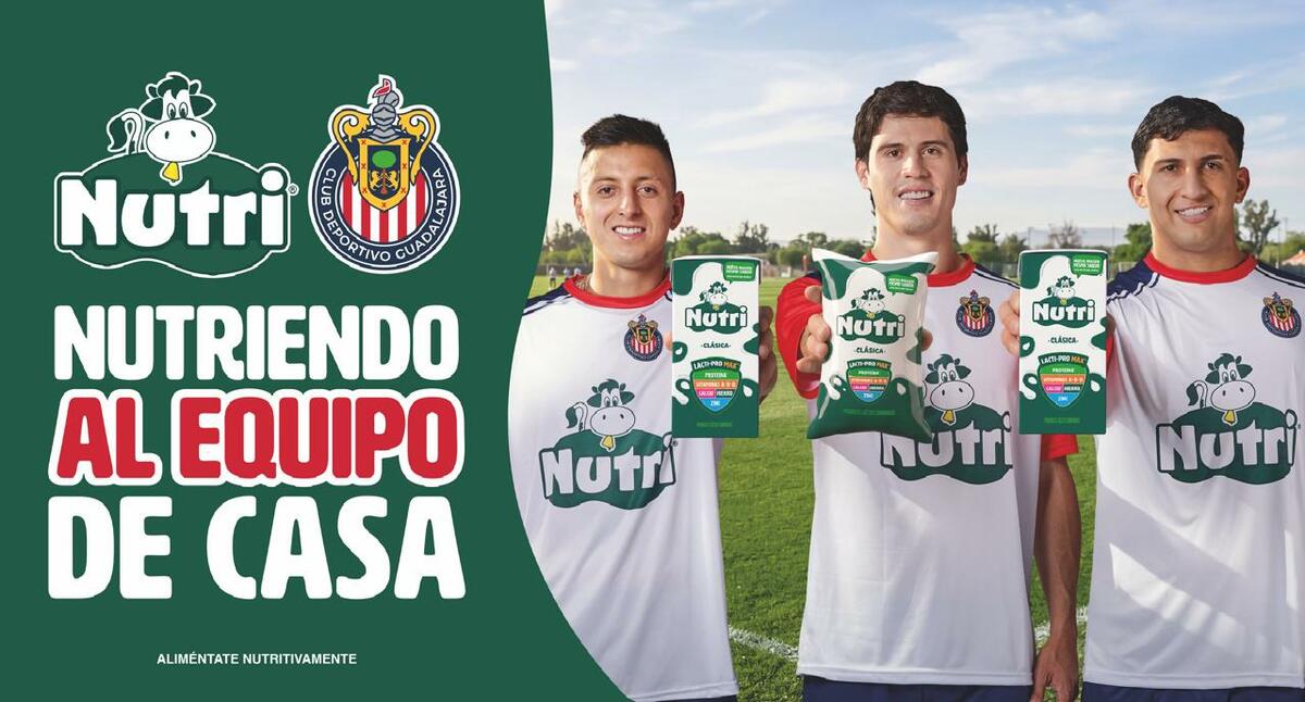 Nutri y Chivas firman alianza de patrocinio