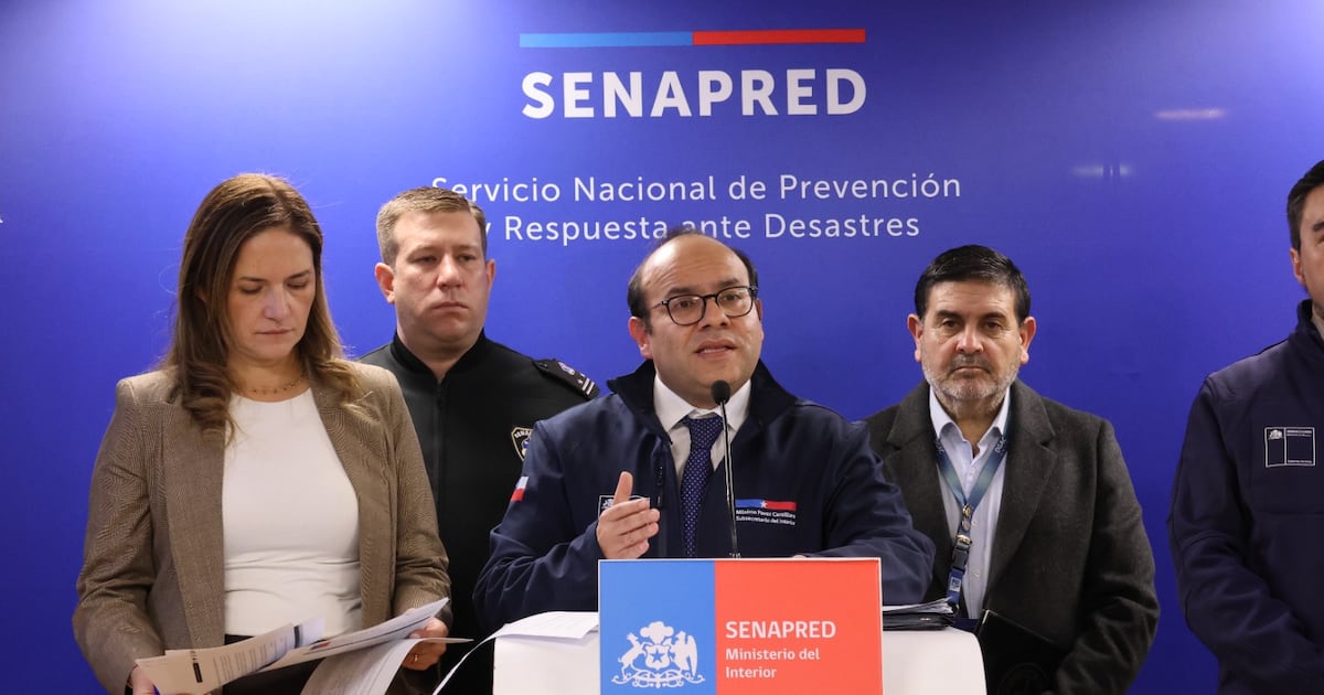 Gobierno amplía alerta meteorológica en O’Higgins y advierte sobre desplazamientos por sistema frontal