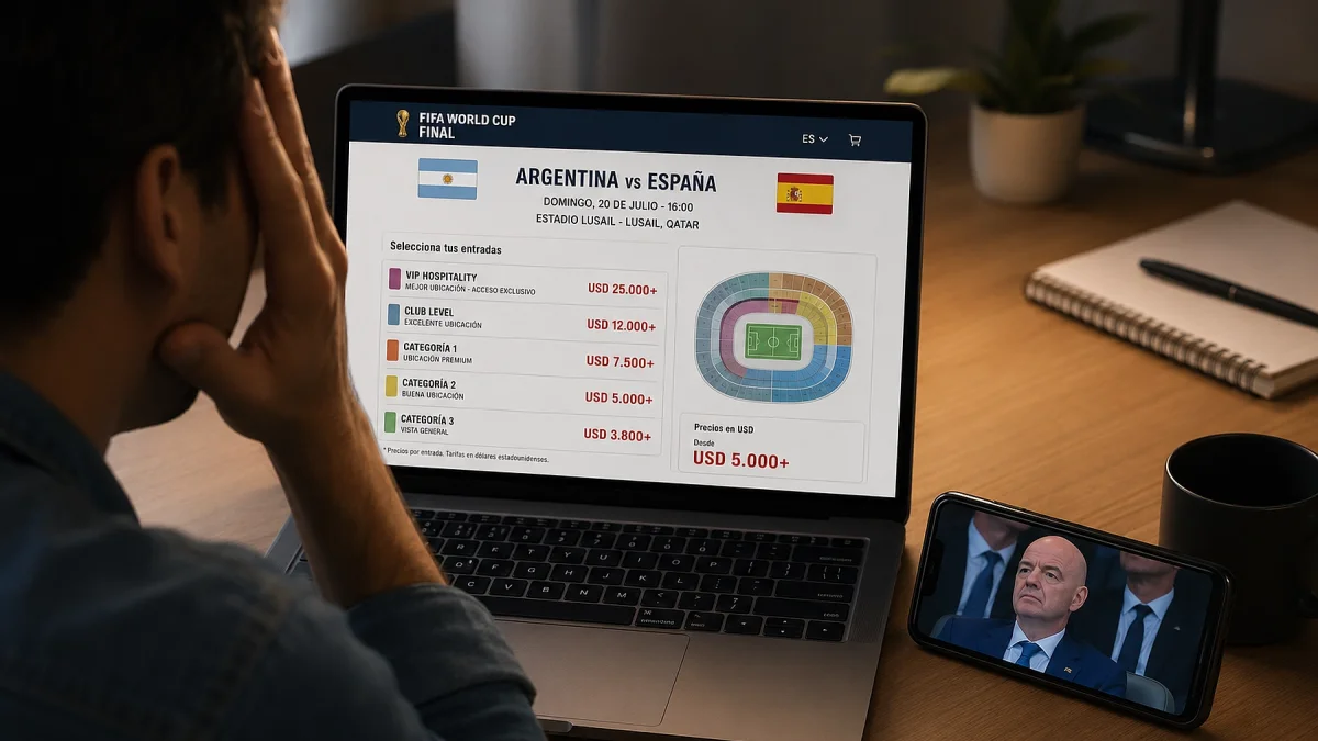 El Mundial 2026 y los altos precios de las entradas: una crítica al modelo de venta