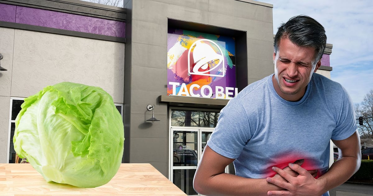 Taco Bell retira lechuga por contaminación con parásito Cyclospora en Estados Unidos