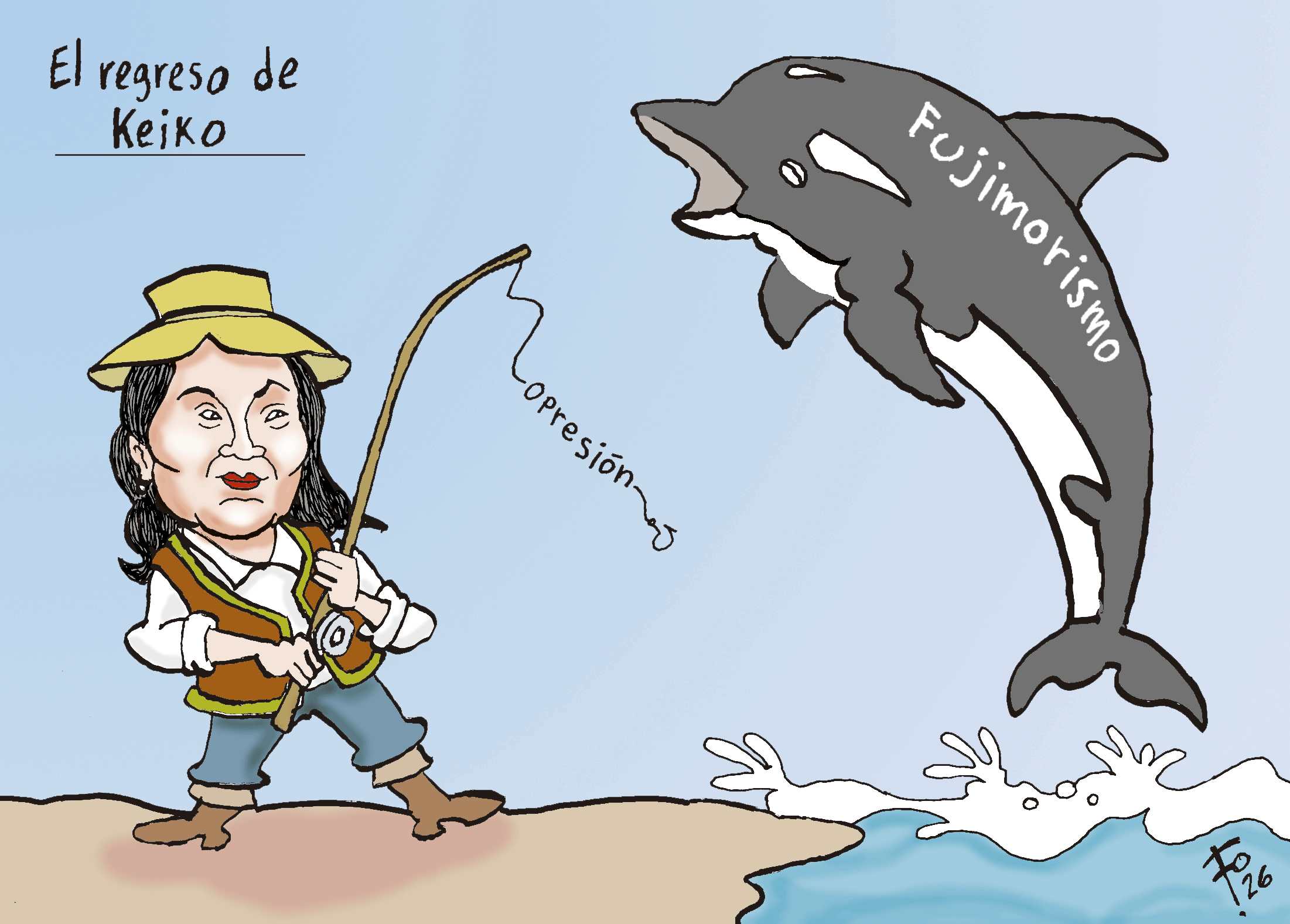 Keiko Regresa en Caricaturas de Fo