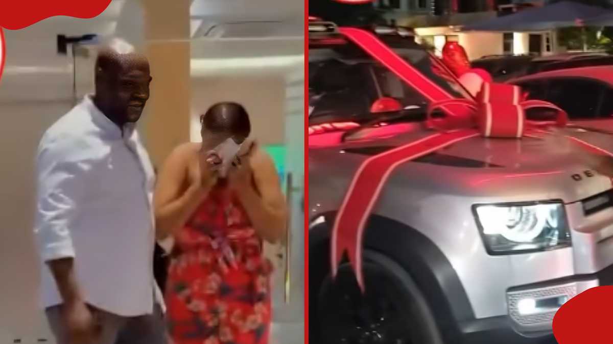 Businessman Gifts Luxury Land Rover to Wife for Baby Girl's Birth