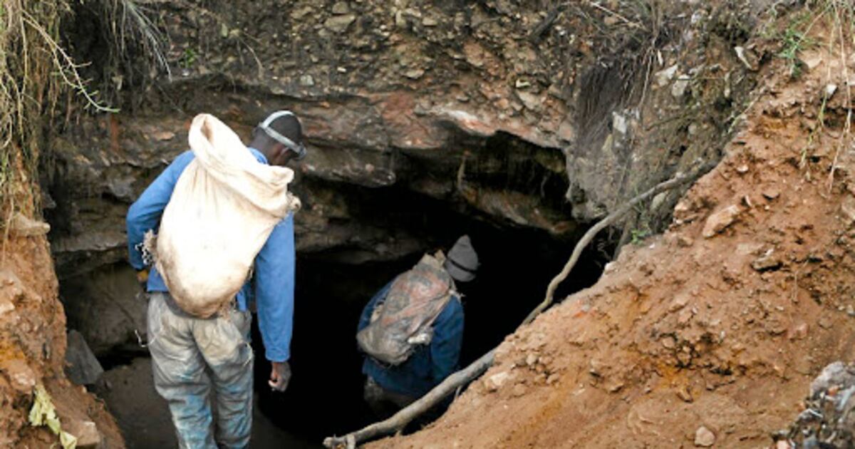Two SANDF members trapped in abandoned mine shaft during anti-illegal mining operation