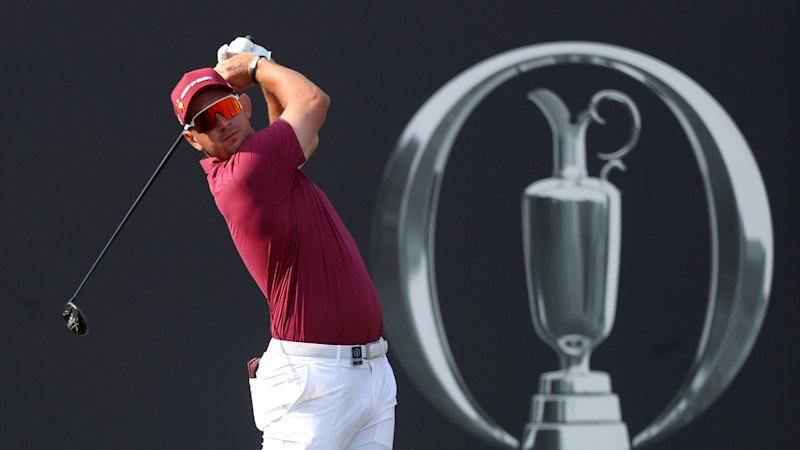 Lucas Herbert's record-equalling round at British Open falls short as final putt eludes him
