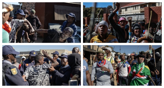 South African Police Arrest 69 During Anti-Immigration Protests