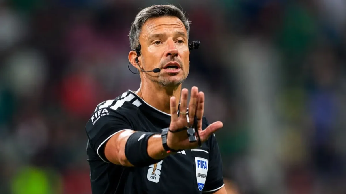 Slavko Vincic fue designado por la FIFA para arbitrar la final del Mundial 2026 entre España y Argentina