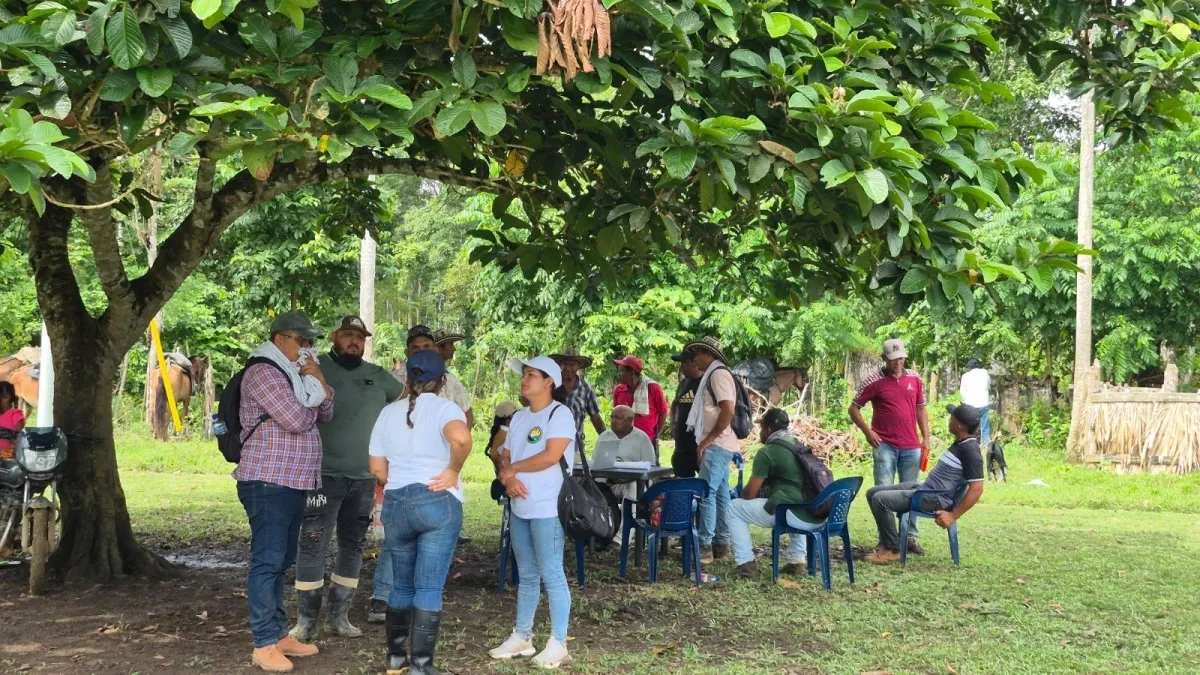 12 familias campesinas recuperan 332 hectáreas en Tulapas tras 30 años de despojo paramilitar