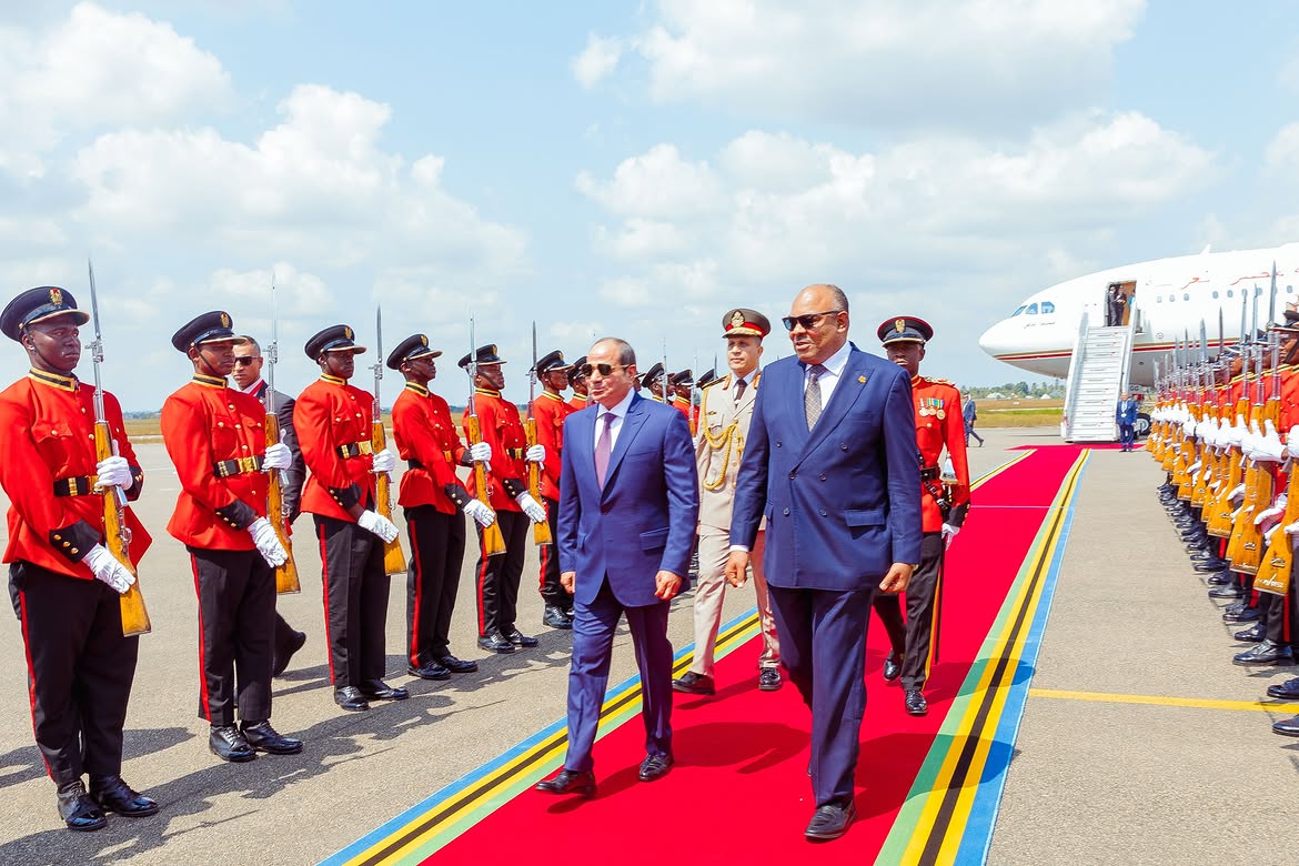 Egyptian President El Sisi meets Tanzanian officials to discuss anti-human trafficking strategies