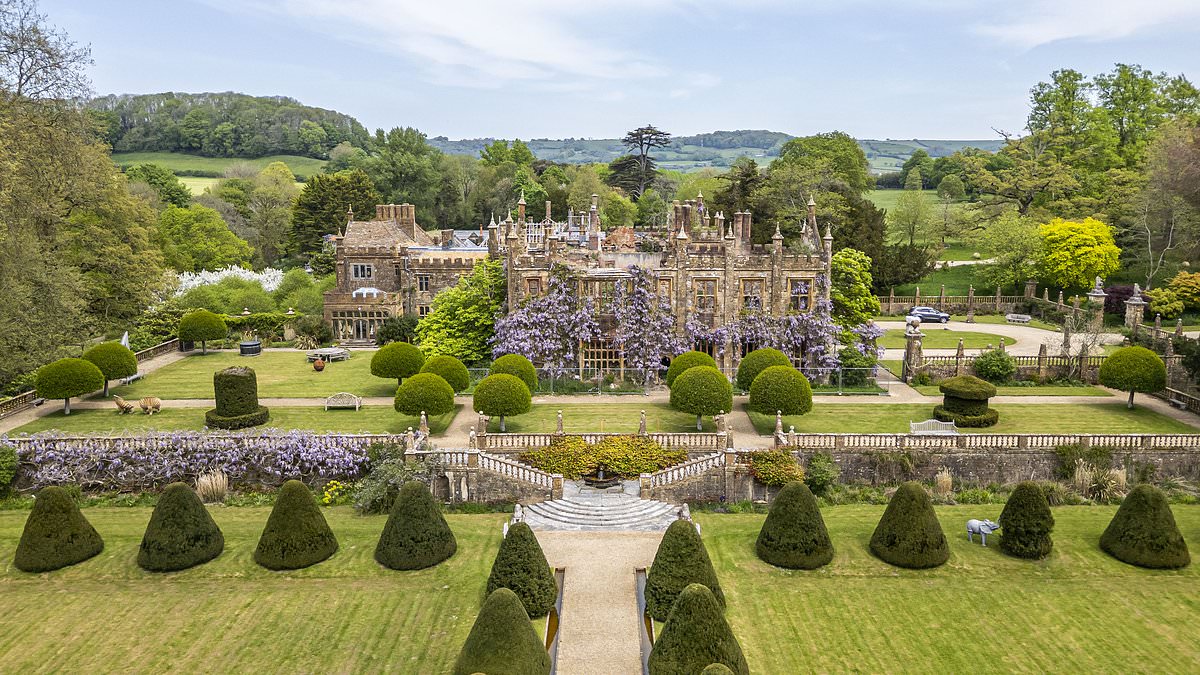 Residents protest development plans for historic Parnham House in Beaminster