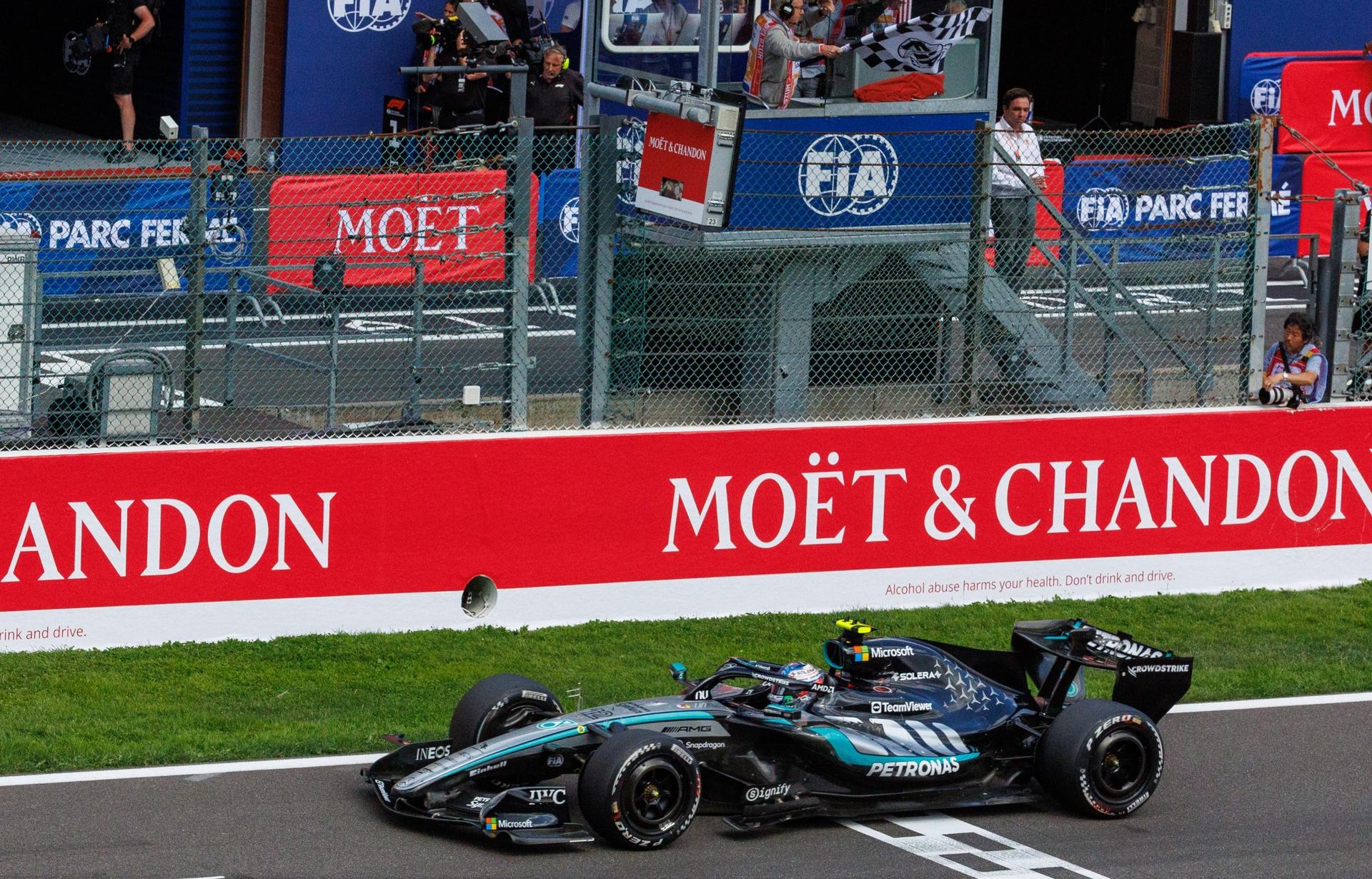 Kimi Antonelli gana el Gran Premio de Bélgica en la Fórmula 1