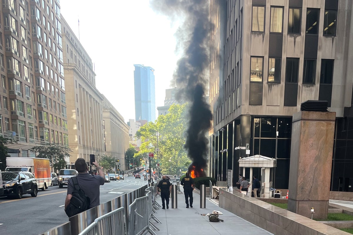 Man arrested after incendiary device incident at ICE office in NYC