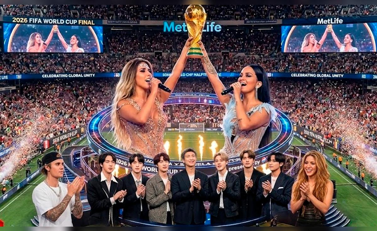 Comparación entre el espectáculo de 'Esto es Gente' y la presentación del Mundial 2026