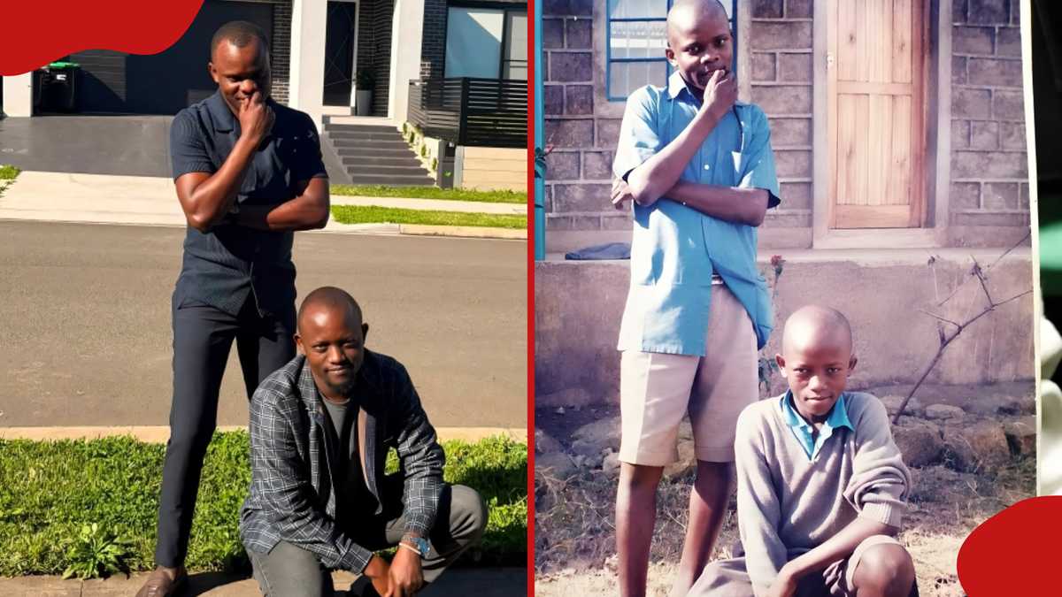 Kenyan Man Reunites with Childhood Friend in Australia After 18 Years
