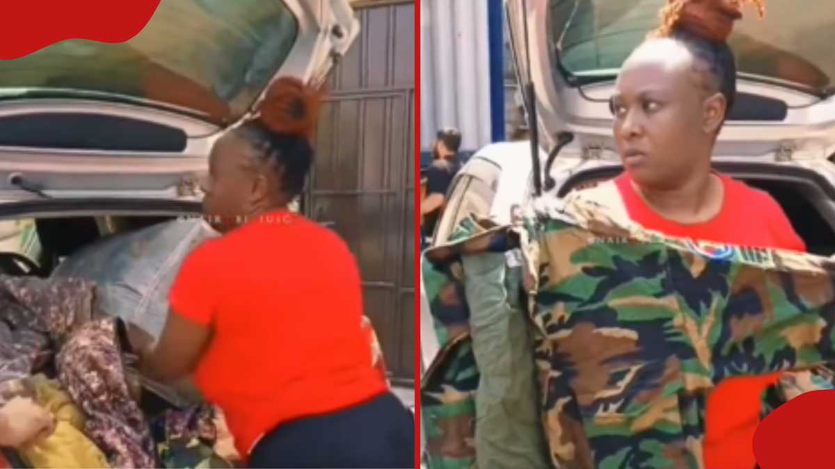 Kenyan Woman's Mitumba Bale Shock: Discovering Military Uniforms