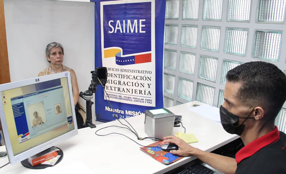 Saime abrirá oficina en el TSJ para atención presencial esta semana