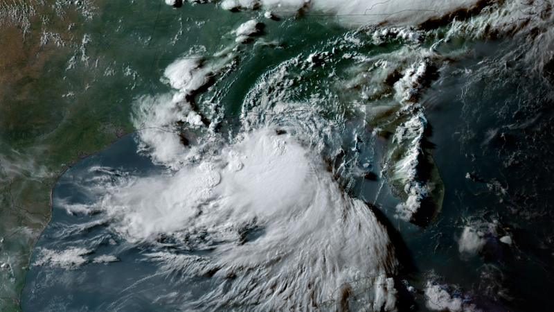 Tropical Storm Bertha Brings Coastal Flooding and Strong Winds to Gulf Coast