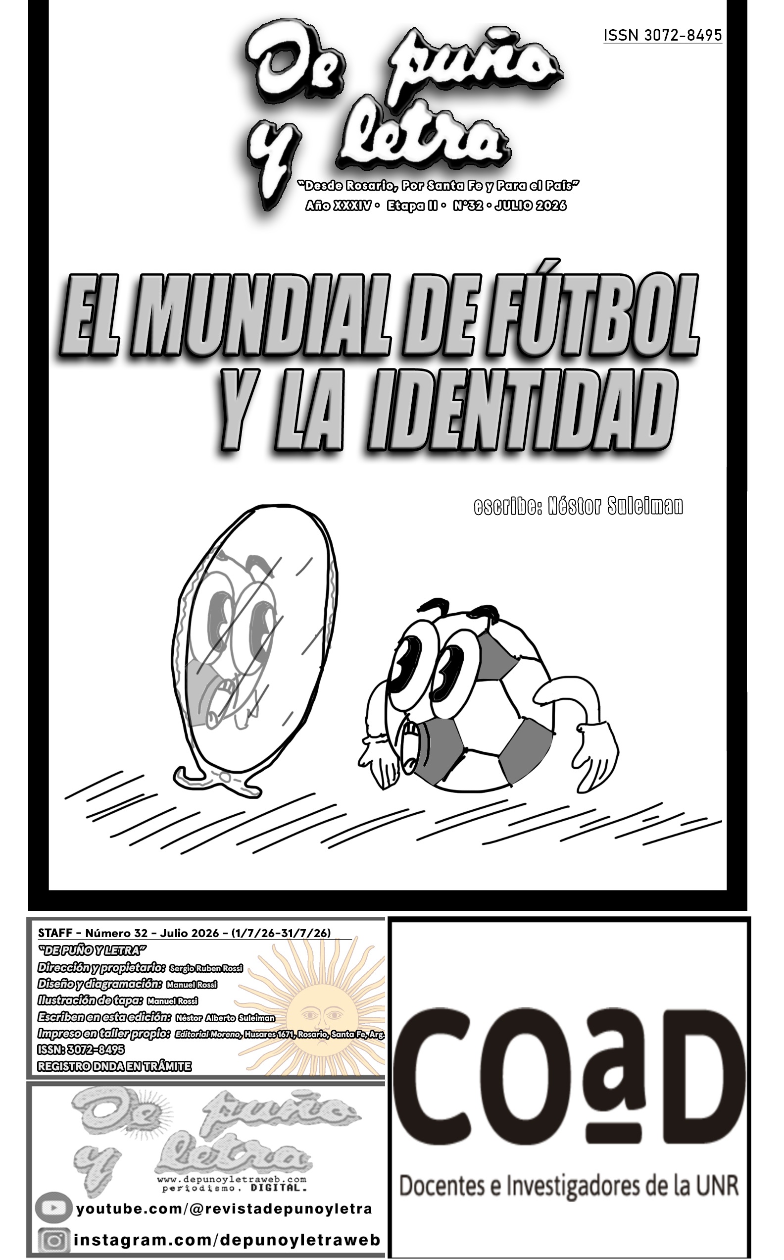 Publicación 34 años: Derechos laborales, justicia y fútbol argentino en el centro
