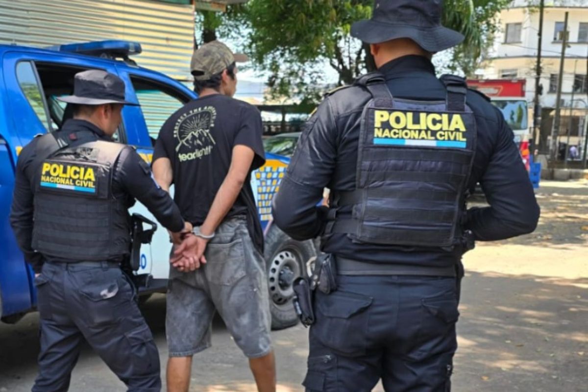 PNC captura nuevamente a sospechoso de robo de terminales móviles en Escuintla