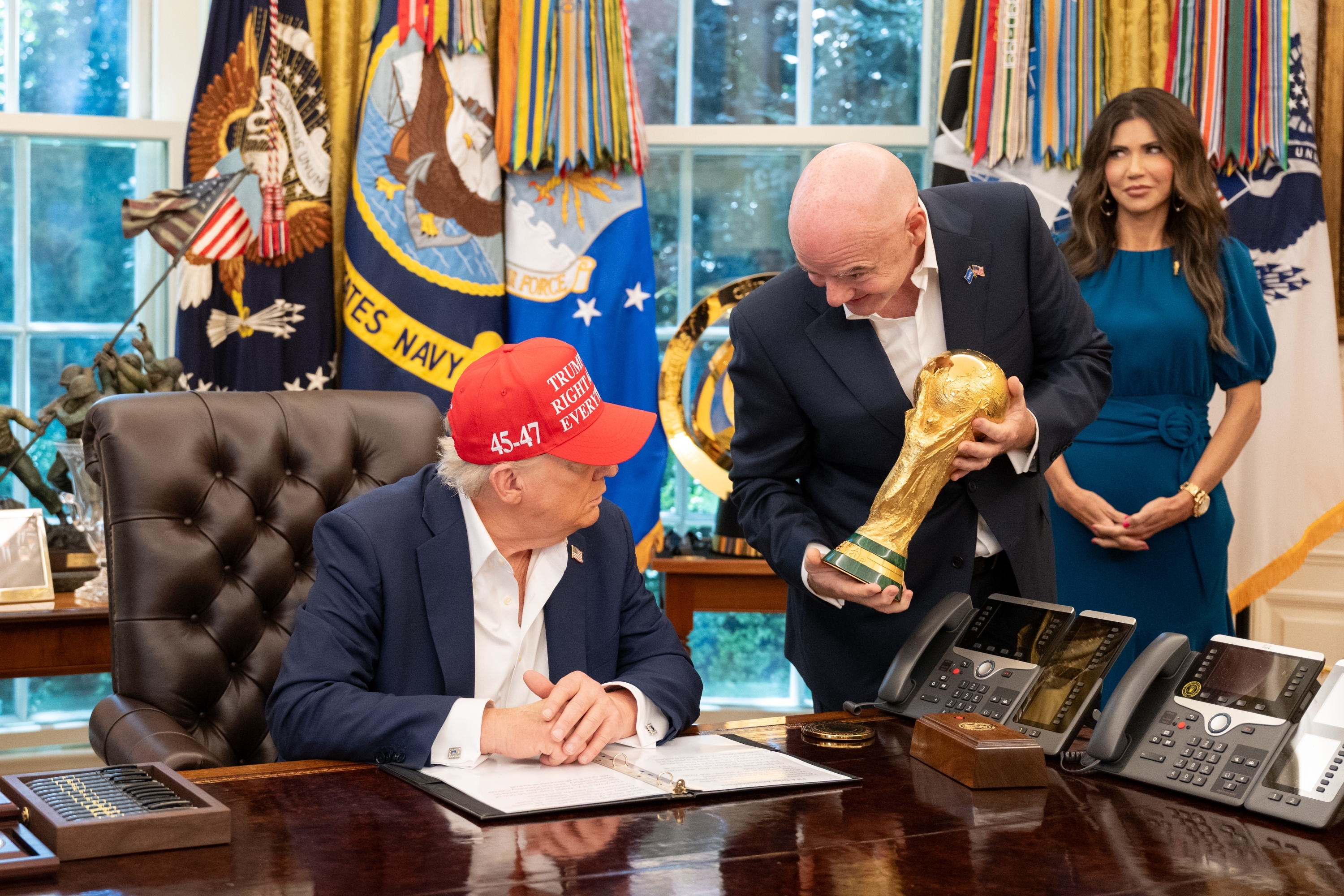 Trump impulsa a Infantino como candidato a secretario general de la ONU