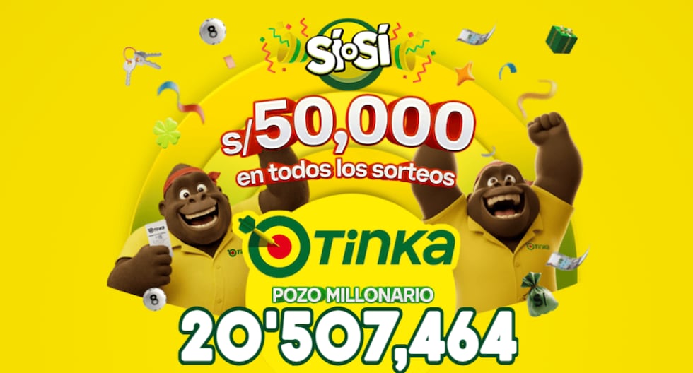 Resultados del sorteo de La Tinka y el Pozo Millonario de hoy