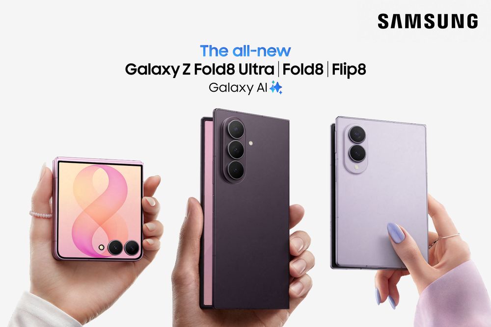Samsung Unveils Galaxy Z Fold8 Ultra, Fold8, and Flip8 Foldables for Enhanced Productivity and Creativity