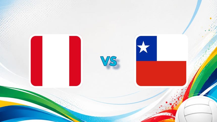 Perú enfrenta a Chile en el debut del grupo A de la Copa Sudamericana de Vóley 2026