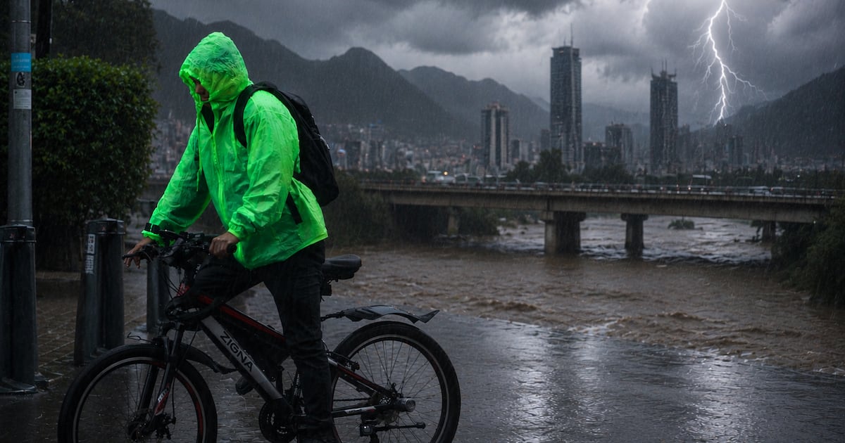 Alerta por lluvias intensas y tormentas en tres estados del norte de México