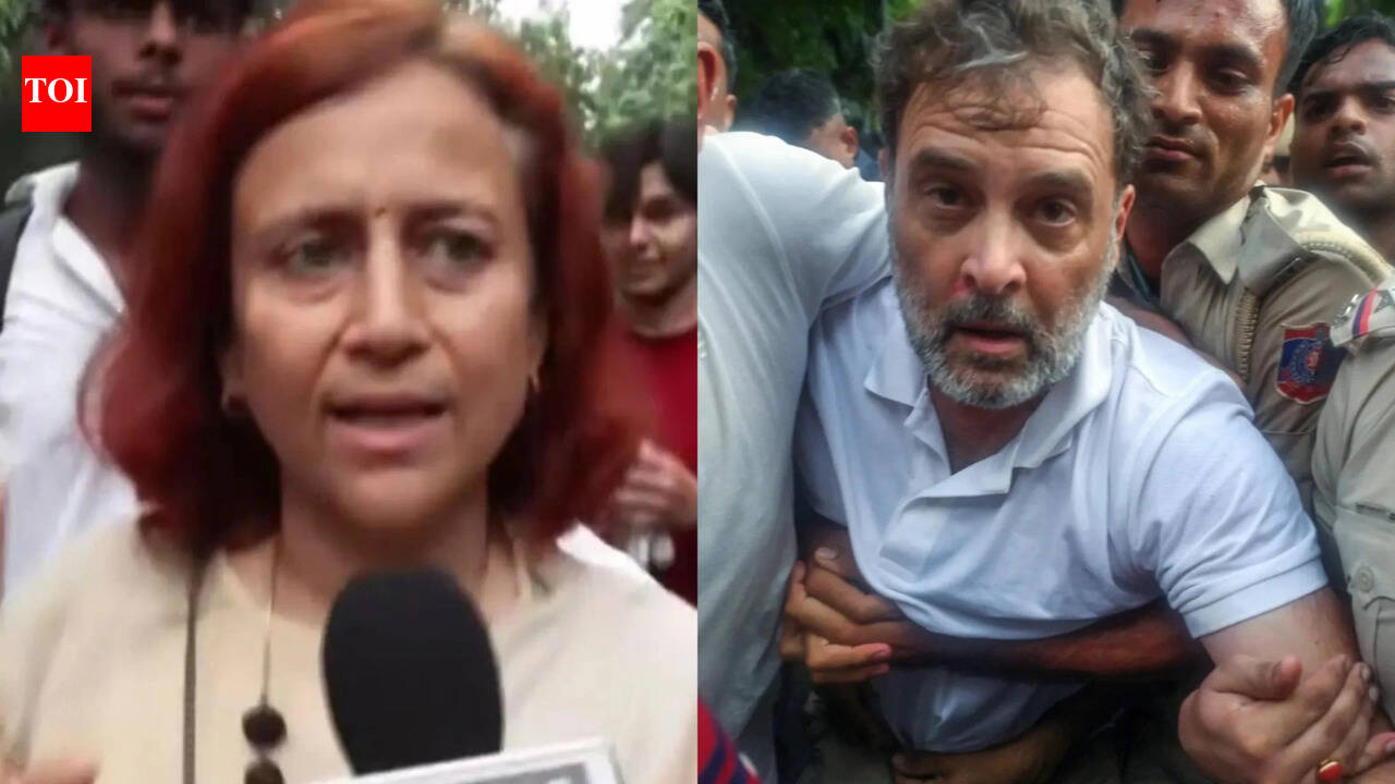 Activist criticizes Rahul Gandhi's protest as lacking sincerity