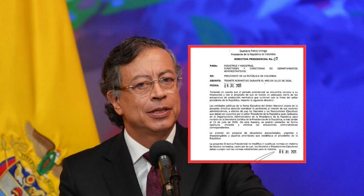 Petro establece plazos para cierre normativo antes de 2026
