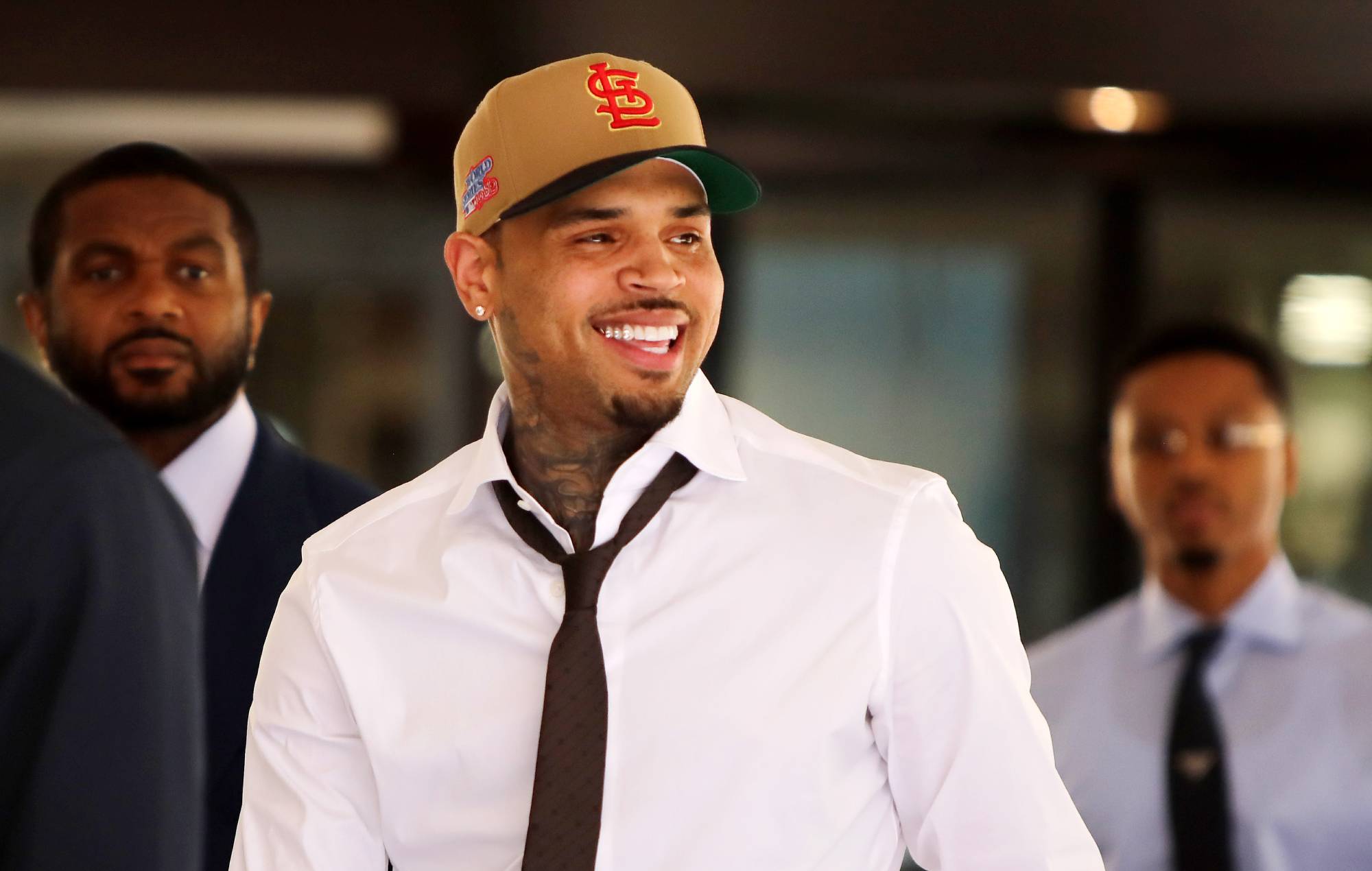 Chris Brown and co-defendant plead guilty to affray charges following nightclub assault