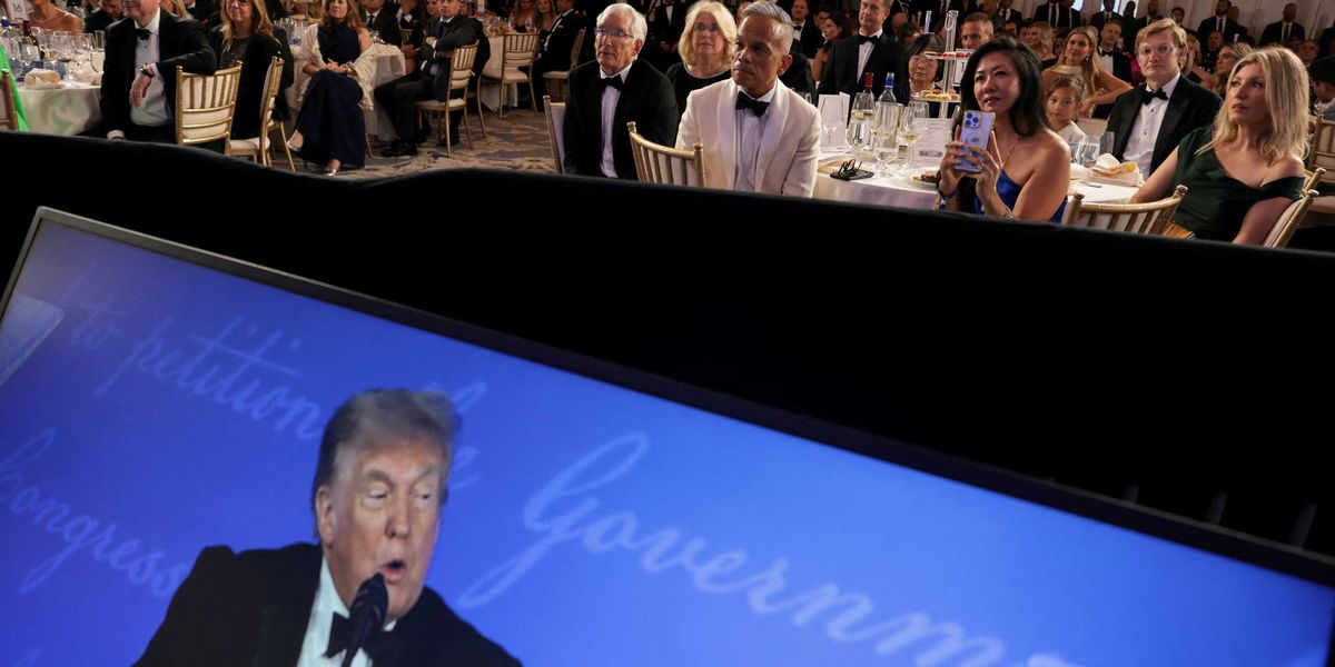 Trump's Self-Deprecating Jokes and Controversial Remarks at White House Correspondents' Dinner