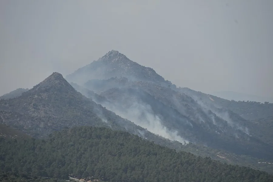 Sanidad advierte de la mala calidad del aire en Madrid por incendios