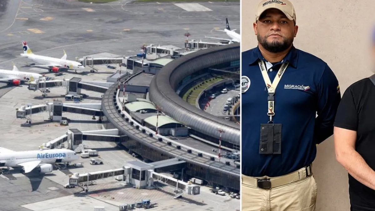 Capturan a mexicano buscado por feminicidio en aeropuerto de Medellín