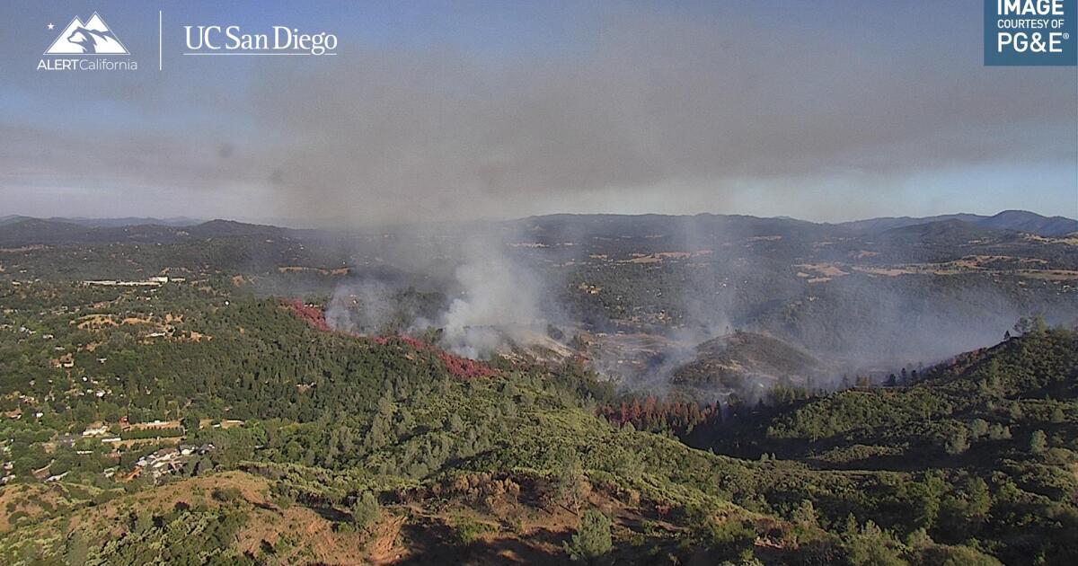 Wildfire near Yosemite Sparks Evacuation Orders in Sonora