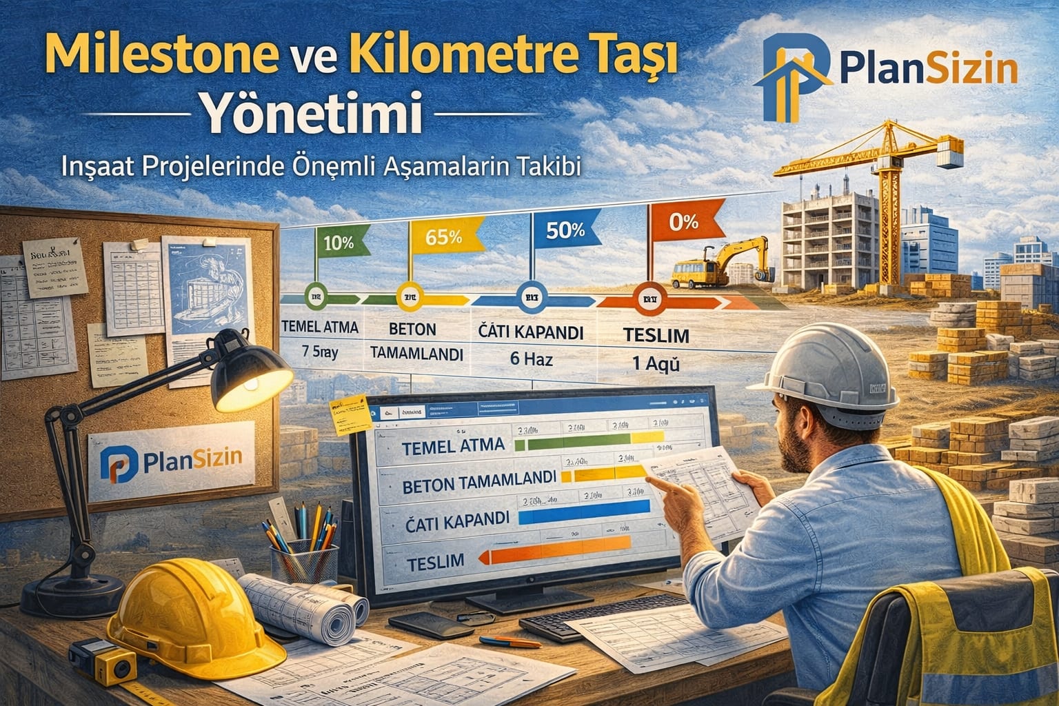Milestone ve Kilometre Taşı Yönetimi: İnşaat Projelerinde Önemli Aşamaların Takibi