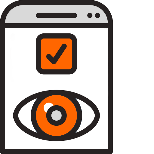 Eye scan icon