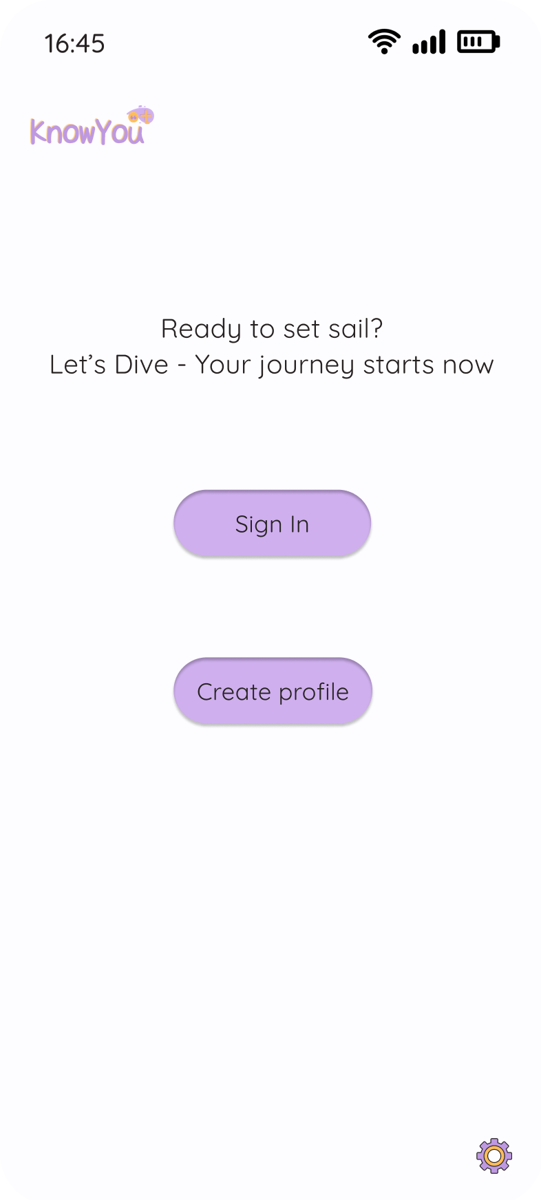 After, onboarding mobile