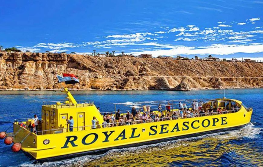 SEASCOPE & Excursion en Mer avec Snorkeling à Hurghada