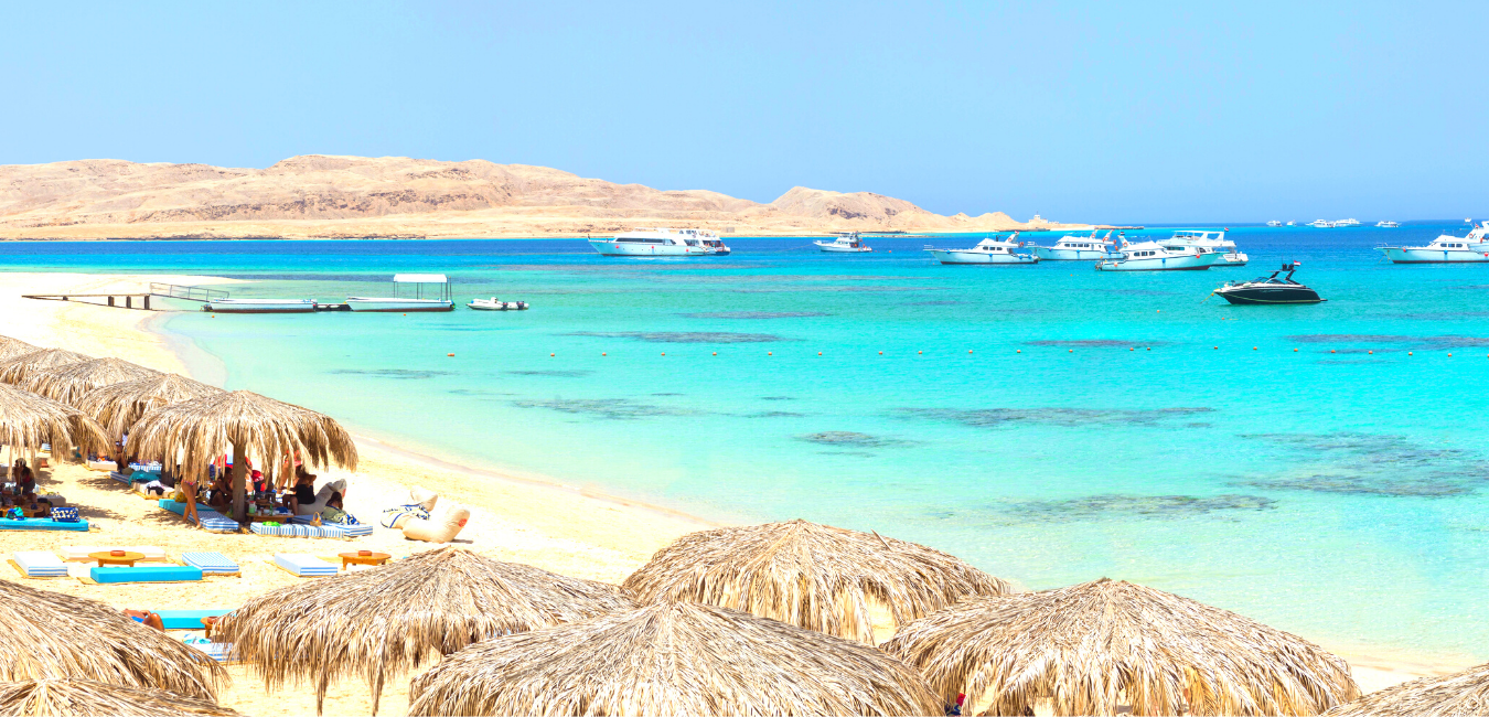 ÎLE MAHMYA Hurghada – Excursion de luxe plage et snorkeling