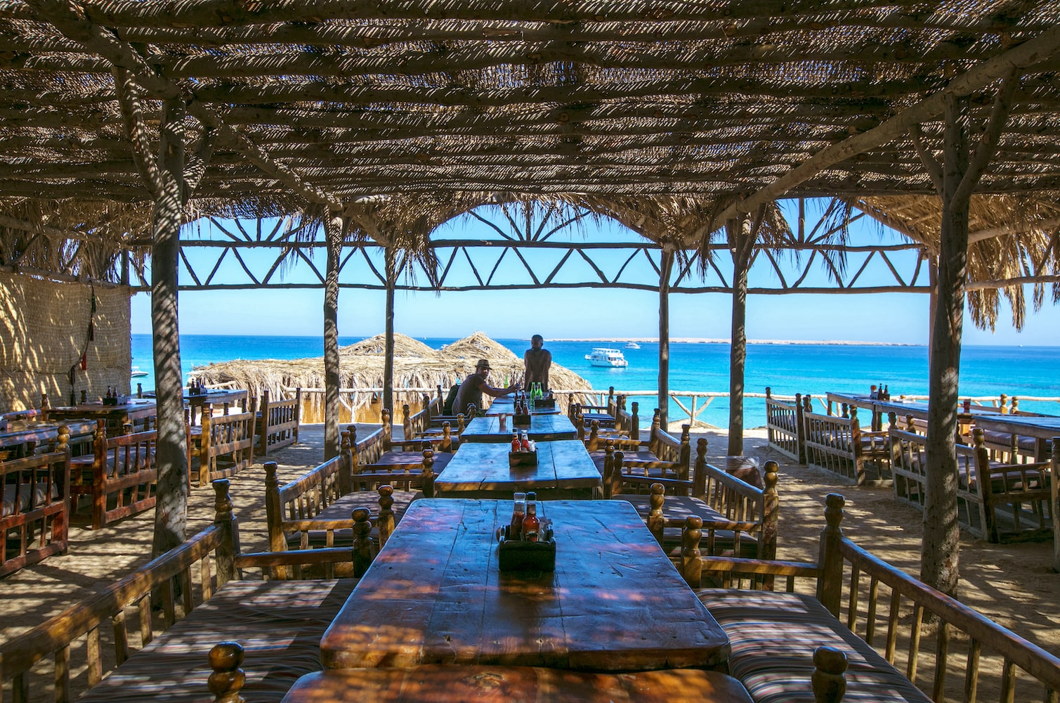 ÎLE MAHMYA Hurghada – Excursion de luxe plage et snorkeling