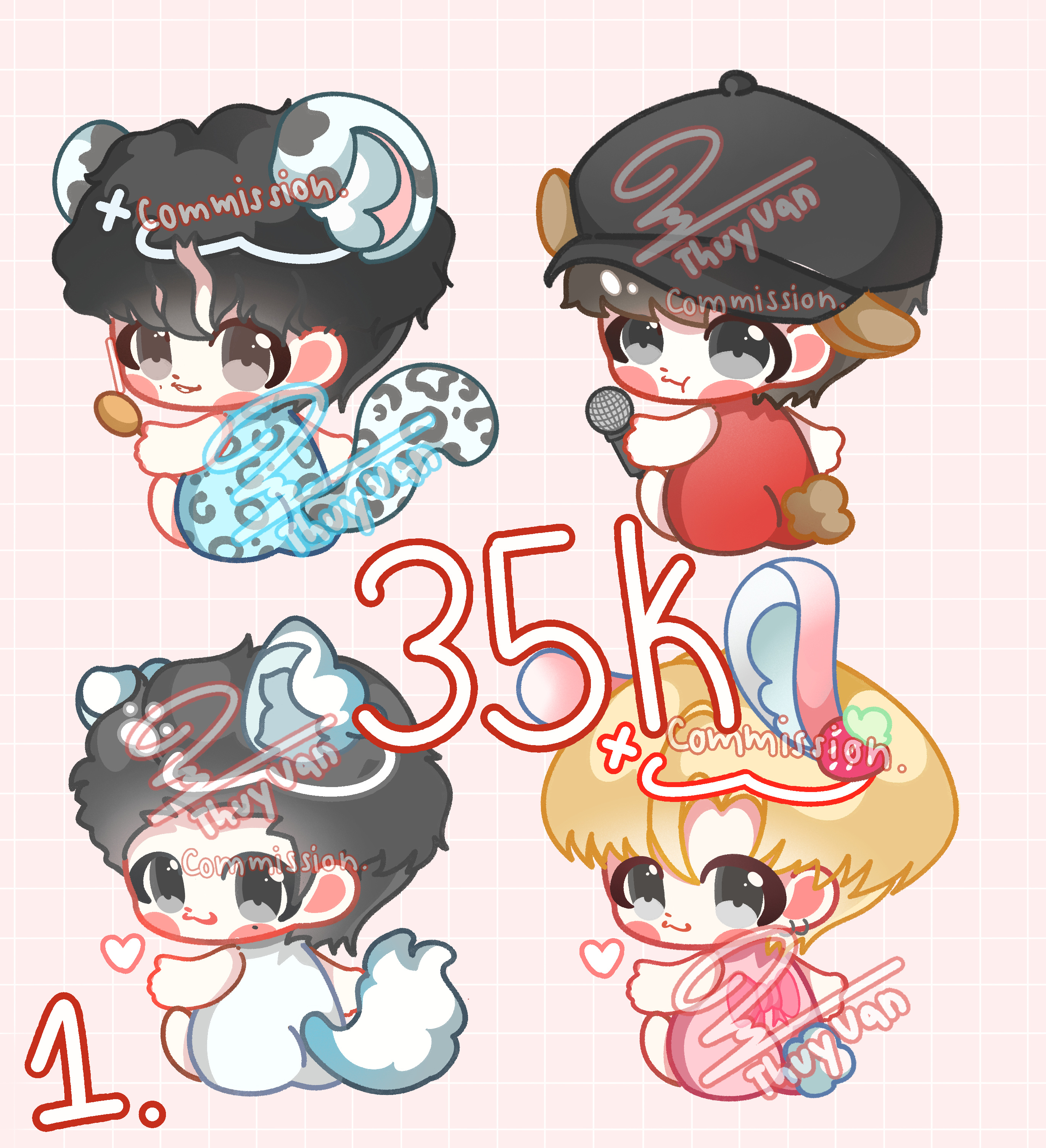 BASE : EM BÉ NGỒI QUAY 🍑 COMMISSION